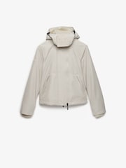 Superdry Grey Marl Hooded Arctic Windcheater Jacket - Image 7 of 9