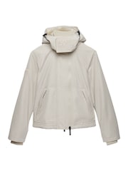 Superdry Grey Marl Hooded Arctic Windcheater Jacket - Image 8 of 9