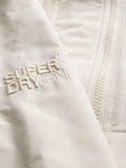 Superdry Grey Marl Hooded Arctic Windcheater Jacket - Image 9 of 9