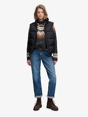 Superdry Black Borg Lined Gilet - Image 5 of 8
