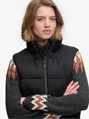 Superdry Black Borg Lined Gilet - Image 6 of 8