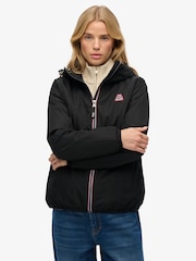 Superdry Black Essential Tri Windbreaker Jacket - Image 4 of 6