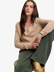 Verde - Suéter Cuello de pico lavado Superdry - Imagen 4 de 8
