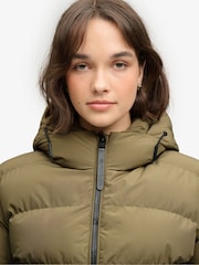 ត្នោត - អាវក្រៅស្ព័រ Superdry មានមួក - រូបភាព 7 នៃ 10