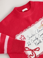 Red Christmas Jumper (3-16yrs) - Image 10 of 10