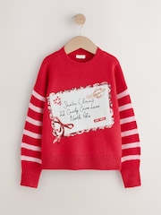 Red Christmas Jumper (3-16yrs) - Image 7 of 10
