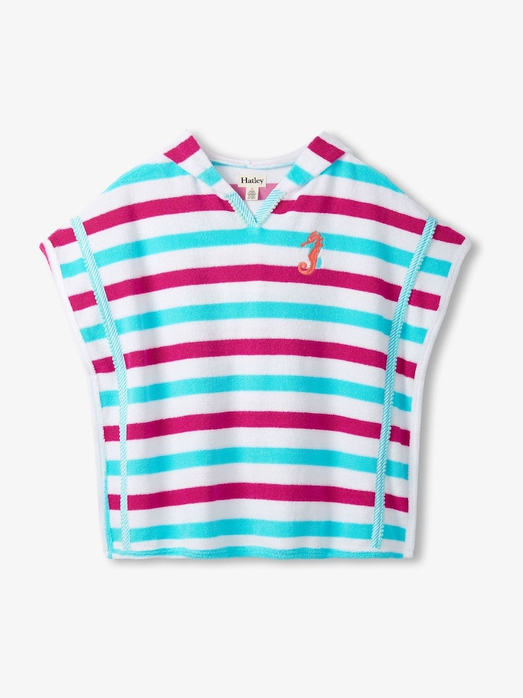 Hatley Beach Stripes Hooded Beach Cover Up - Image 2 of 4