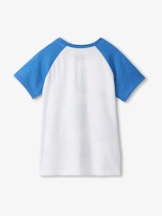 Weiß - Hatley Lobster Shack Raglan T-Shirt And Shorts Set - Bild 4 von 5