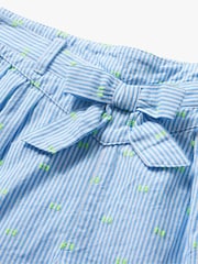 Hatley Neon Dots Belted Paper Bag Shorts - Imaginea 3 din 3