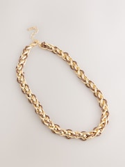 Goldfarben - Chain Cord Necklace - Bild 3 von 6