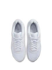 Nike Triple White Air Max 90 Trainers - Image 6 of 8
