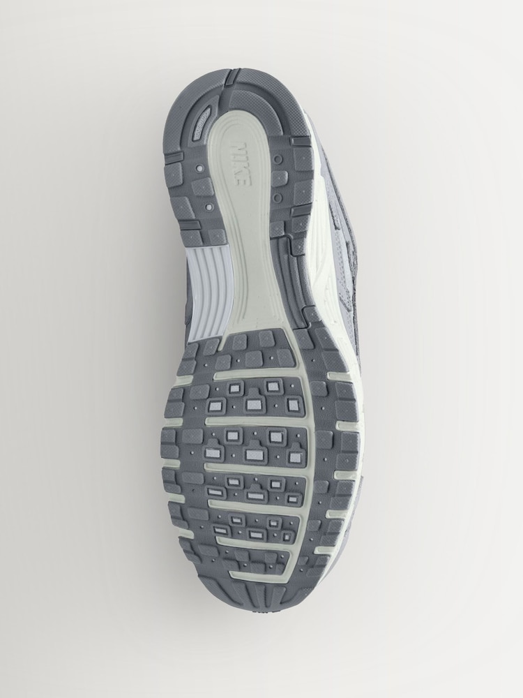 Nike Grey White P-6000 SE Trainers - Image 4 of 4 Nike Grey White P-6000 SE Trainers - Image 4 of 4