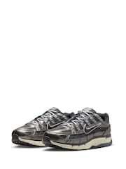 Nike Black Silver P-6000 SE Trainers - Image 5 of 11