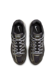 Nike Black Silver P-6000 SE Trainers - Image 6 of 11