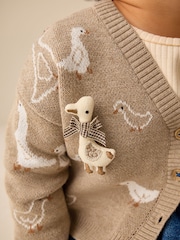Avoine Goose - Col en V Cardigan (3mths-7yrs) - Image 4 de 8