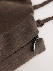 Chocolate Brown Stripe Tailored Cami Top - Image 7 of 8