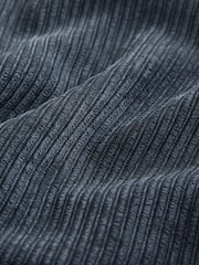 Slate Grey Cord Wide Leg Trousers - Image 8 of 8