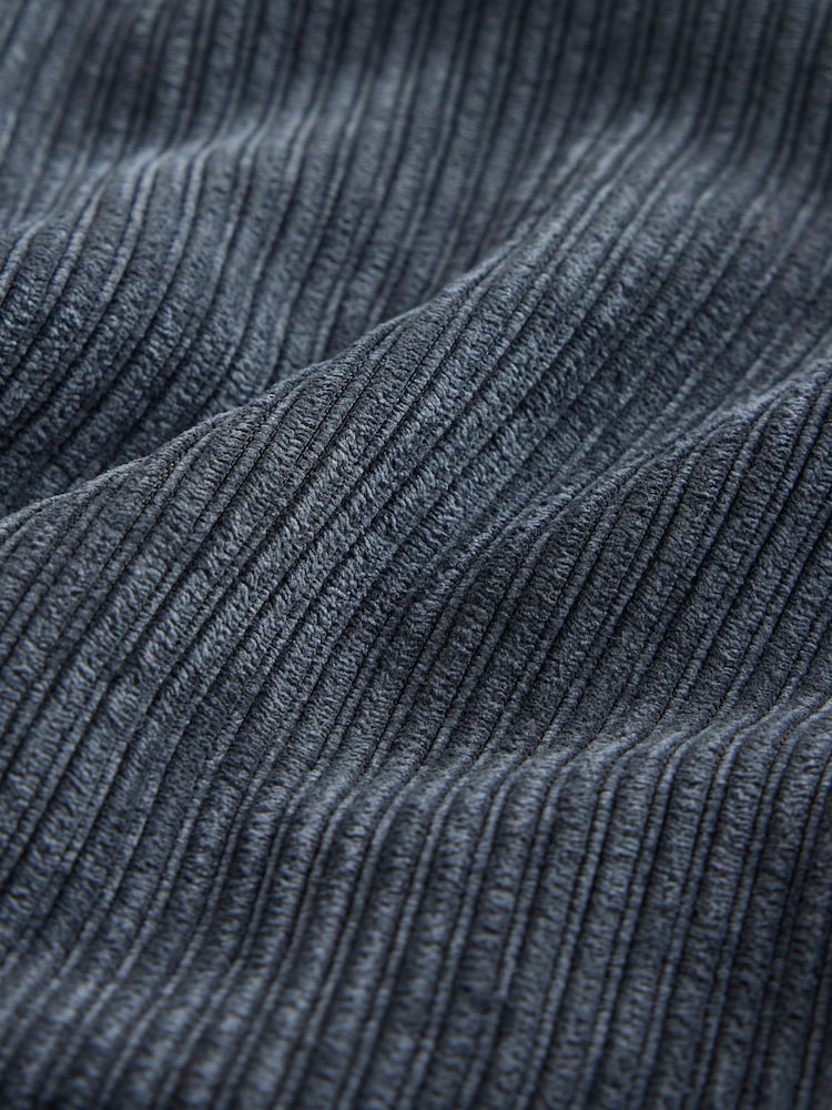 Slate Grey Cord Wide Leg Trousers - Image 8 of 8