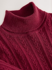 Red Roll Neck Jumper (3mths-10yrs) - Image 6 of 7