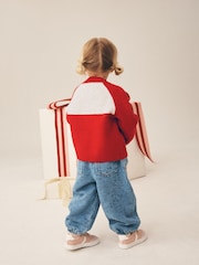 Red House Christmas Cardigan (3mths-7yrs) - Image 4 of 8