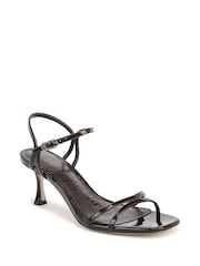 Sam Edelman Presley Regular Fit Strappy Heeled Brown Sandals - Image 3 of 7