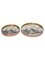 Libra Interiors Monkey Jungle S/2 Trays - Bilde 3 av 6