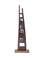 Libra Interiors Bronze Cairns Abstract Sculpture - Image 3 of 6