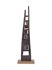 Libra Interiors Bronze Cairns Abstract Sculpture - Image 4 of 6