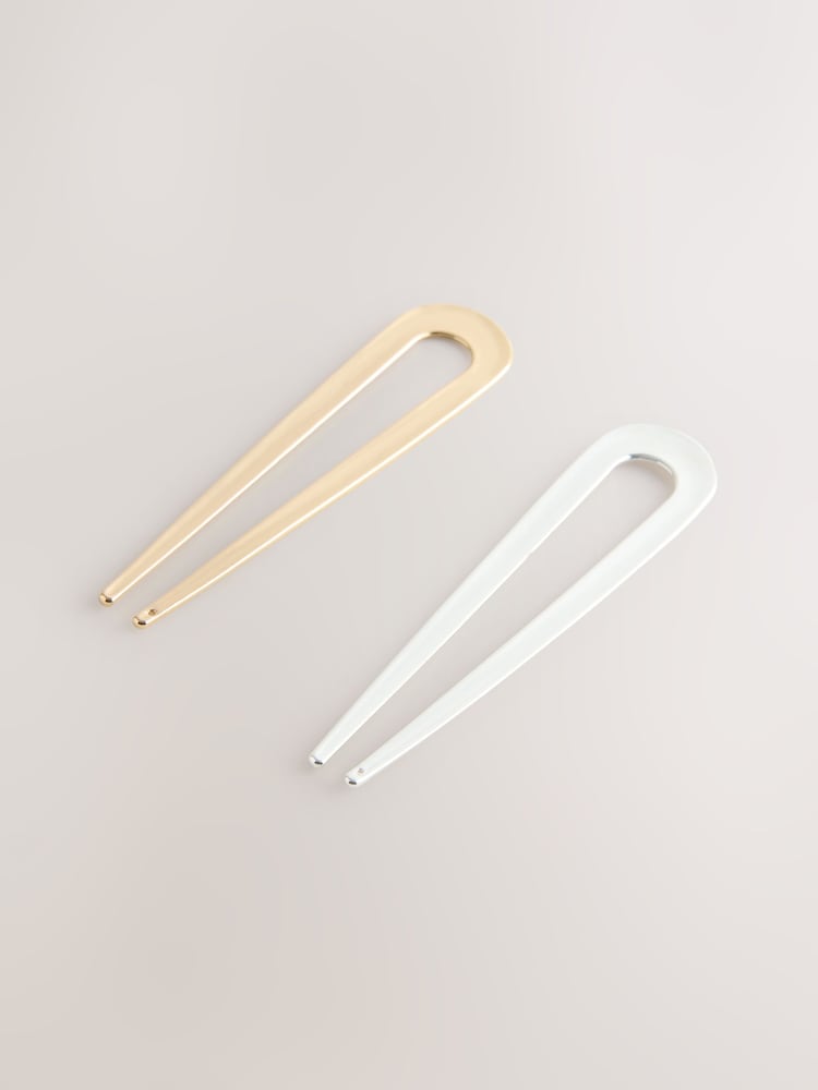 Gold/Silver Hair Pins 2 Pack - Image 2 of 3