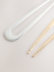 Gold/Silver Hair Pins 2 Pack - Image 3 of 3