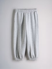 The Set 2 Pack Oversized Short Sleeve Crew and Relaxed Cuff Joggers Charcoal Grey/Grey Marl - Image 4 of 7