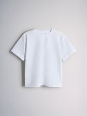 The Set 5 Pack Short Sleeve Oversized T-Shirt and Elasticated Waist Long Leg Pyjamas Light Blue/Navy/Grey/White - Image 10 of 13