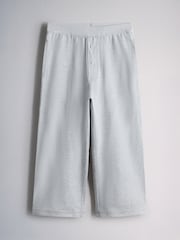The Set 5 Pack Short Sleeve Oversized T-Shirt and Elasticated Waist Long Leg Pyjamas Light Blue/Navy/Grey/White - Image 2 of 13