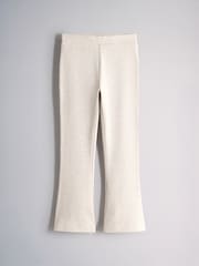 The Set 5 Pack Ribbed Flare Leggings Black/Brown/Cream - Image 6 of 8