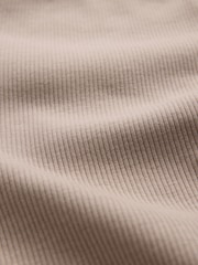 The Set 5 Pack Ribbed Flare Leggings Black/Brown/Cream - Image 7 of 8