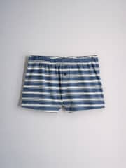 The Set 2 Pack Long Sleeve Rib Button Through Top and Short Pyjamas - 画像 10 / 12