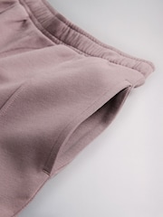 The Set Short Sleeve Interlock Jersey Pocket T-Shirt and Wide Leg Jogger Set Purple - Image 5 of 5