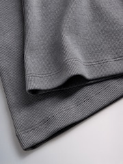 The Set 2 Pack Washed Jersey Short Sleeve T-Shirts and Rib Kickflare Leggings Blue - Image 7 of 7