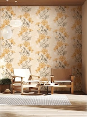 Ohpopsi Parchment Kiku 10M Wallpaper - Image 1 of 2