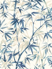 Ohpopsi Sapphire Shadow Bamboo 10M Wallpaper - Image 2 of 2