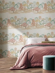 Ohpopsi Blush Seafoam Kigi 10M Wallpaper - Image 1 of 2