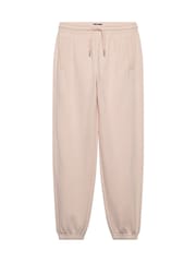 Superdry Pink Signature Emb Cuffed Joggers - Image 3 of 3
