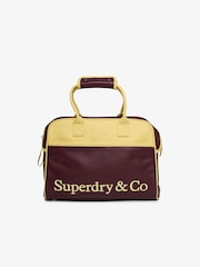 Superdry Yellow Heritage Retro Gym Bag - Image 2 of 4