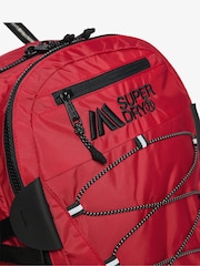 Superdry Red Outdoor Logo Backpack - Image 6 of 7