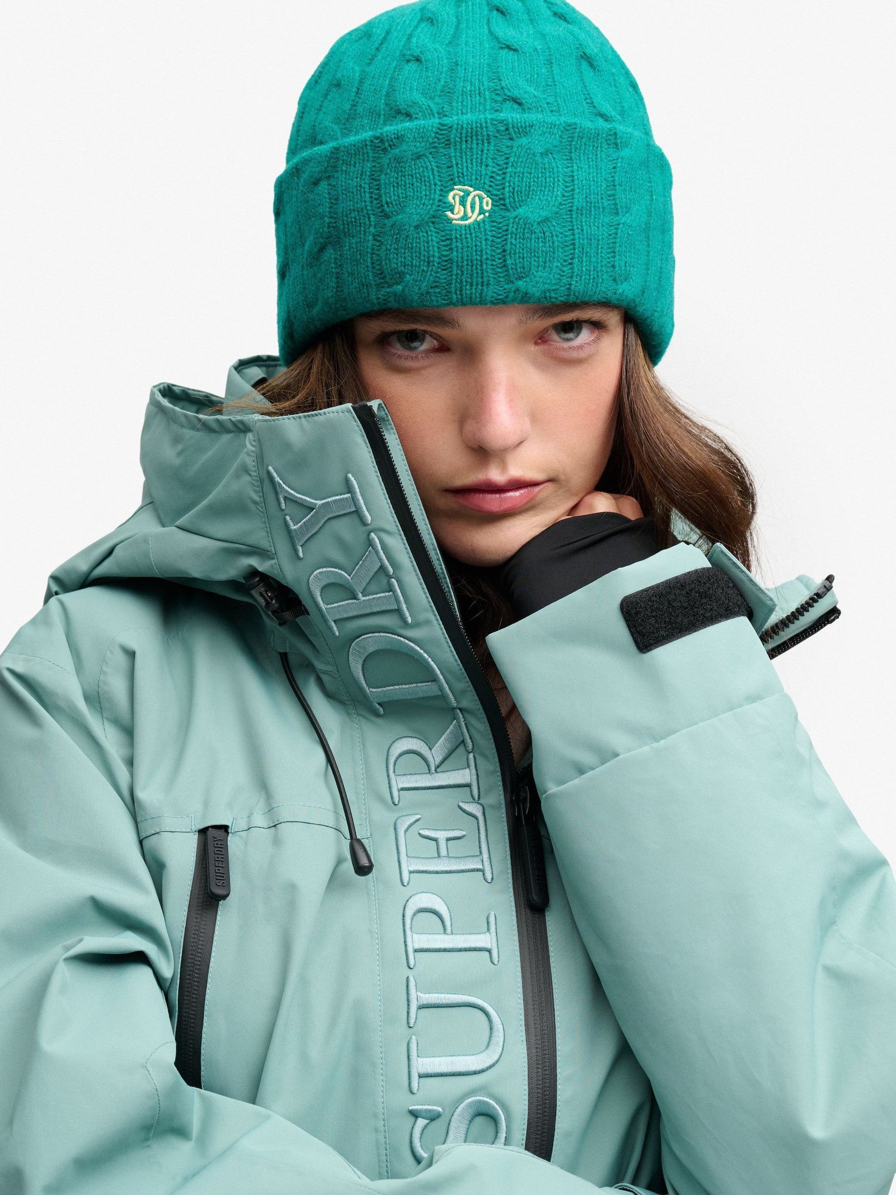 Superdry Women's Vert Hat Premium Cable - Image 2