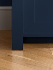 Birlea Navy Blue Highgate 2 Door 2 Drawer Sideboard - Image 5 of 6