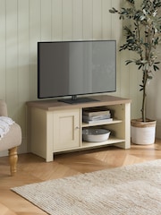 Birlea Cream Highgate Small TV Unit - Image 1 of 3