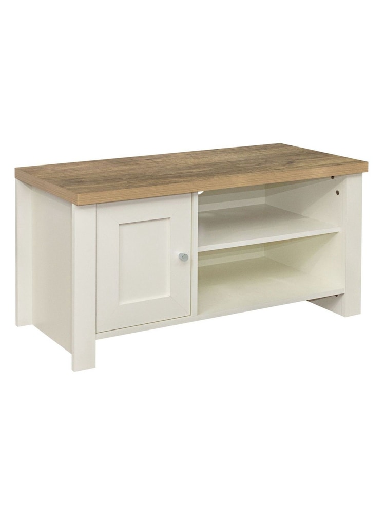 Birlea Cream Highgate Small TV Unit - Image 3 of 3