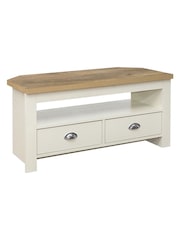 Birlea Cream Highgate Corner TV Unit - Image 4 of 4