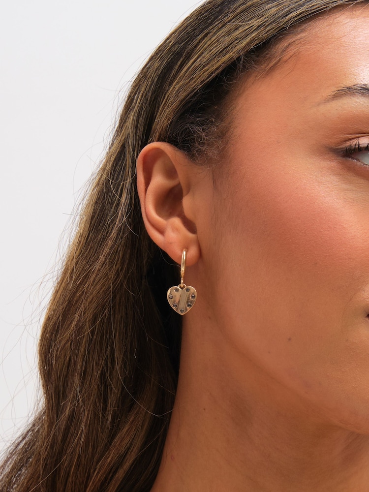 3ədəddən ibarət Əhval-ruhiyyə Ürək Cazibədarlığı Sırğa Paketi - 4şəkildən 2 şəkil